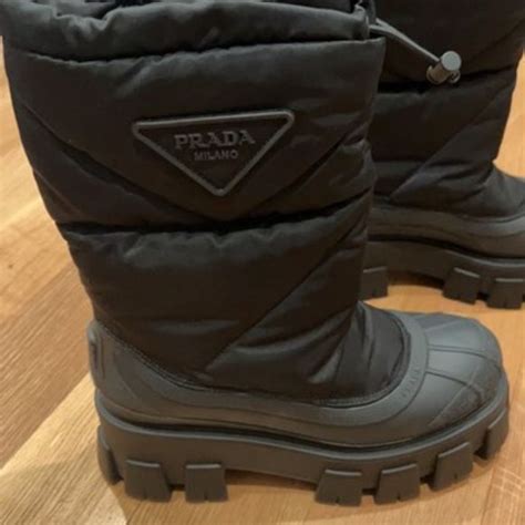 snow boots prada|prada boots women.